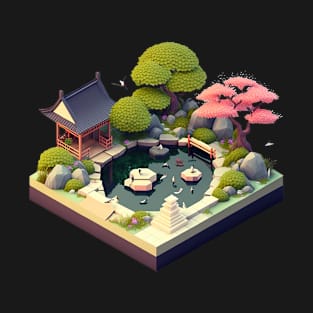 Isometric Zen Garden T-Shirt