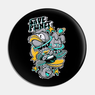 save planet Pin