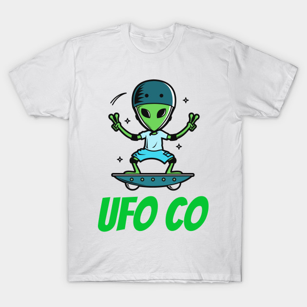 Ufo Co Alien T Shirt Teepublic