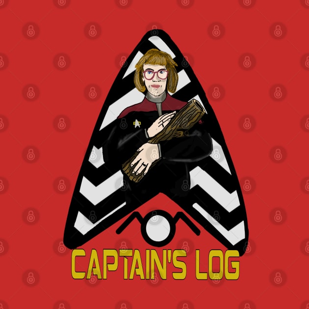 Captain's Log Lady by TL Bugg