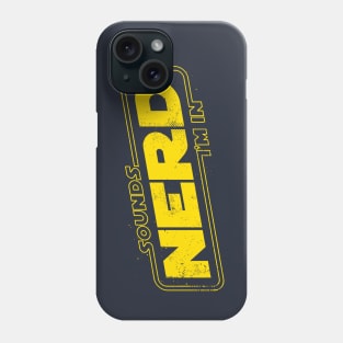 Sounds Nerd - 1 Phone Case