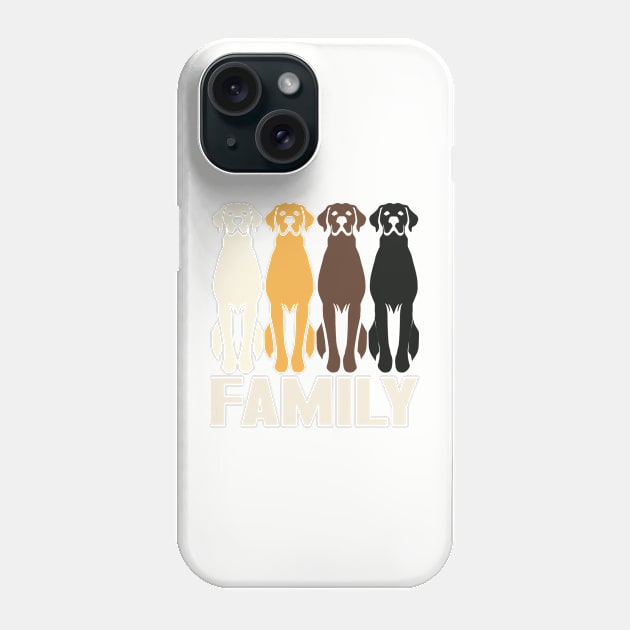 Canine Family Phone Case by Ideal Action