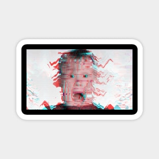 Glitched Home Alone Magnet