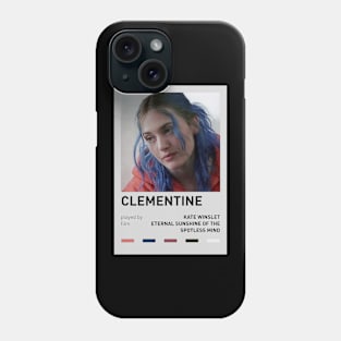 Kate Winslet as Clementine in Eternal Sunshine of the Spotless Mind Phone Case