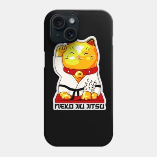 Neko Jiu Jitsu - Lucky Cat Phone Case