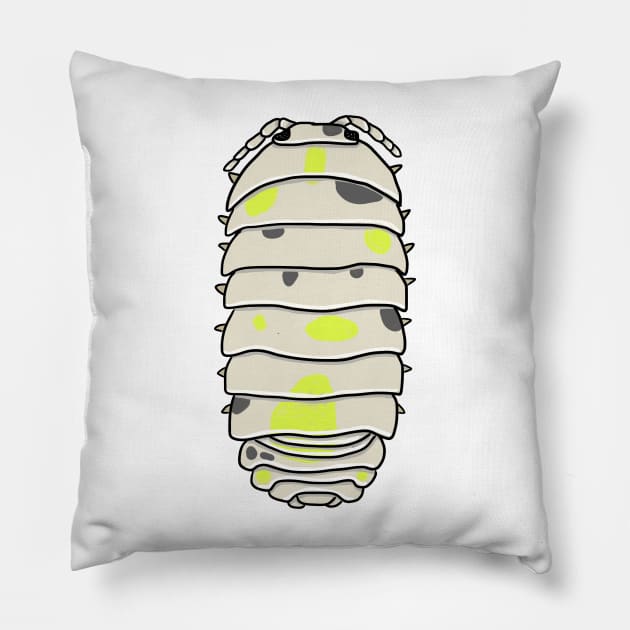 Magic Potion Armadillidium Vulgare Pillow by Artbychb