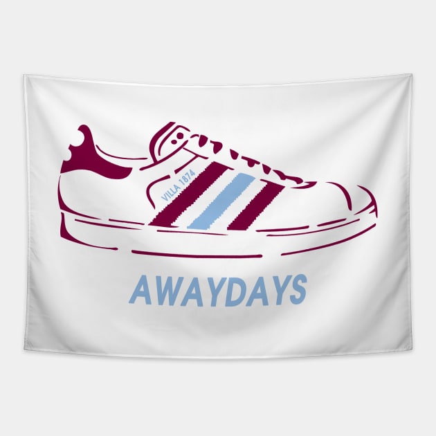 Villa Awaydays Tapestry by Confusion101