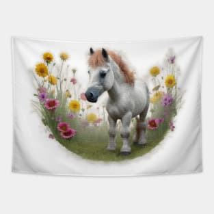 Cute pony Tapestry