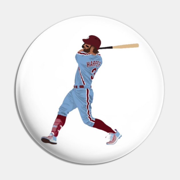 Bryce Harper Philadelphia Phillies Decal Sticker Bryce Harper Pin Teepublic