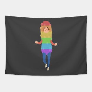 Rainbow Pickle Linda Tapestry