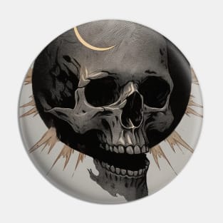 Death Mask Pin