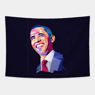 Barack Obama Pop Art Tapestry