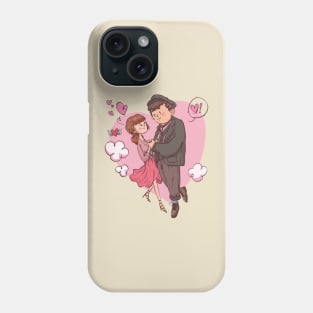 couple lover dancing Phone Case