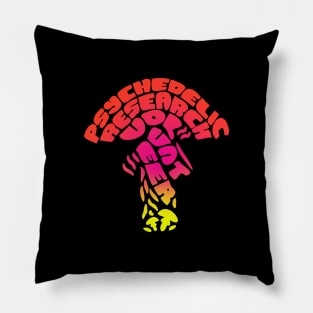 Psychedelic Mushroom Pillow