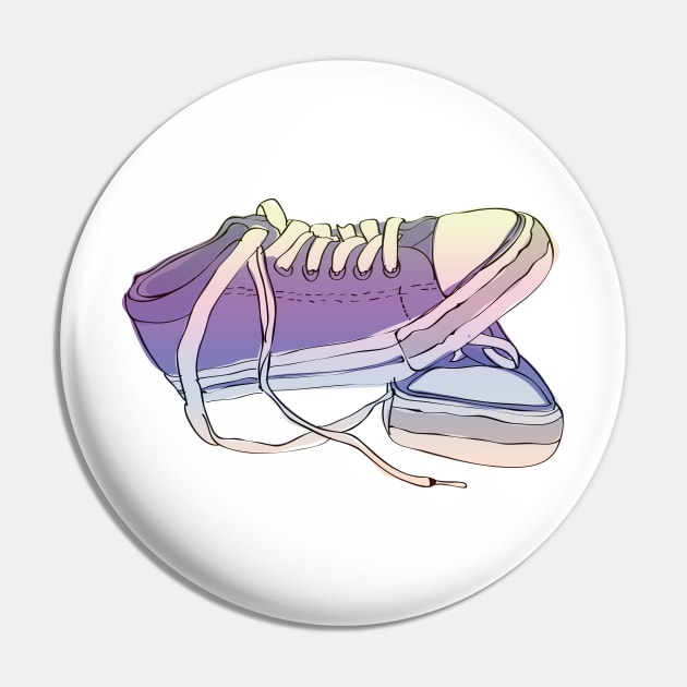 Sneakers Pin by vixfx