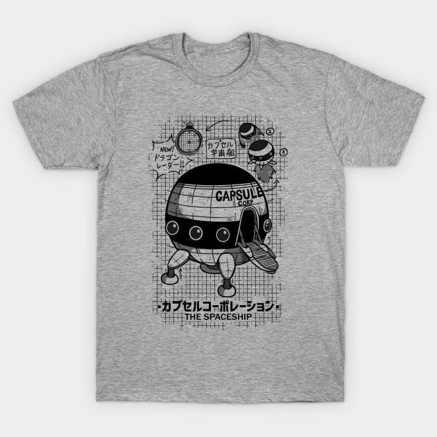 Capsule Spaceship Dragon Ball T Shirt Teepublic
