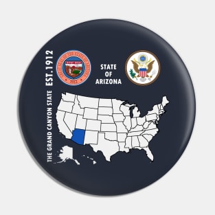 State of Arizona Pin