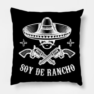 Soy de rancho - white design Pillow