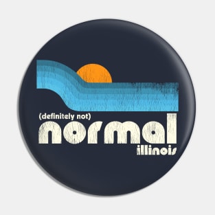 Definitely Not Normal Illinois Pin