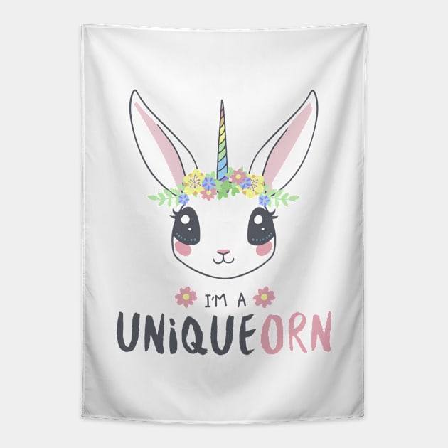 I´m a Uniqueorn Tapestry by holger.brandt