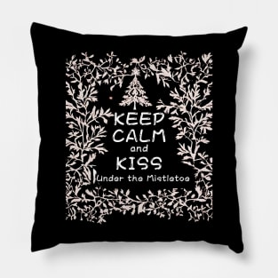 A Christmas Kiss Pillow