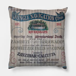 Jungle Navigation Company Pillow