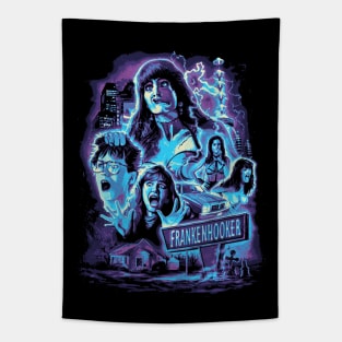 Classical Horror Frankenhooker Tapestry