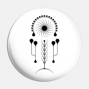 Minimalist sunset design Pin