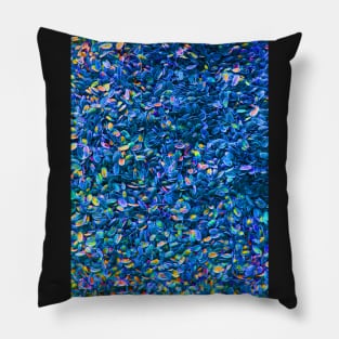 Colorful Dill Seed, Digitally Enhanced Photo Pillow