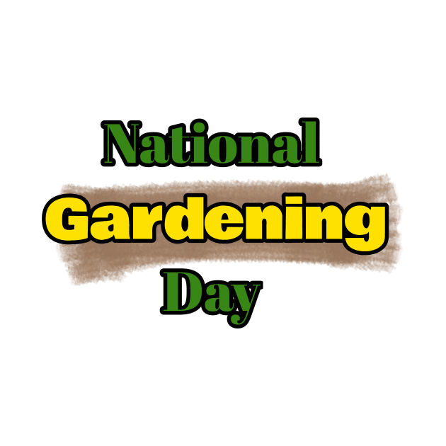 national gardening day by jijo.artist