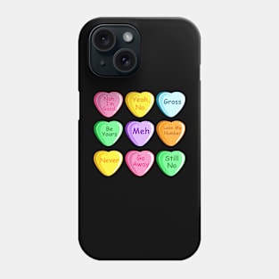 Candy Sweet Hearts Love Valentines Day Shirt Women Girls Phone Case