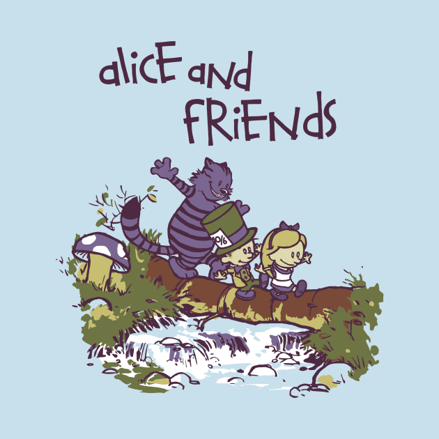 Alice and Friends by Arinesart