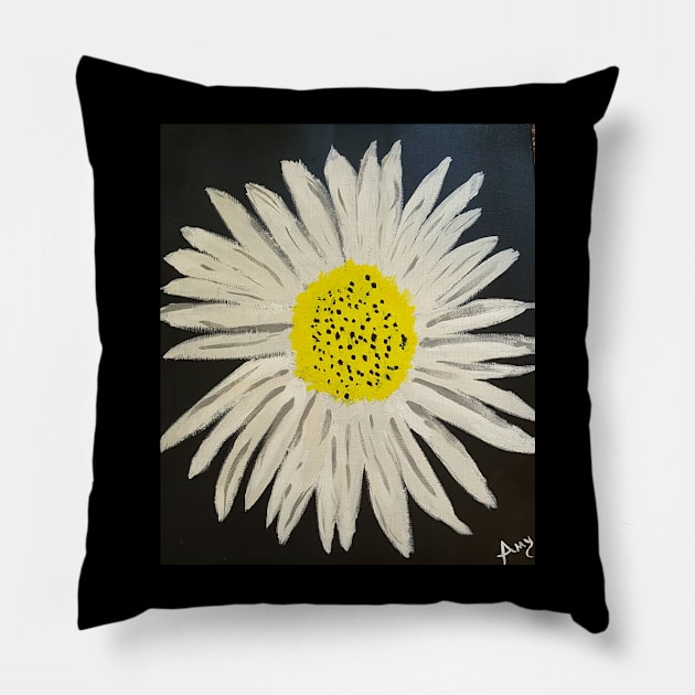 Daisy Pillow by Hippiedaisy