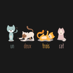 Un Deux Trois Cat T-Shirt