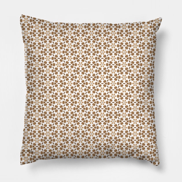 Garbu Pebble Floral Pillow by Garbu