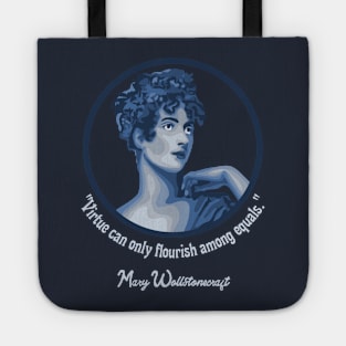 Mary Walstonecraft Portrait and Quote Tote