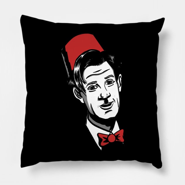 Matt "effin" Smith Pillow by blakely737