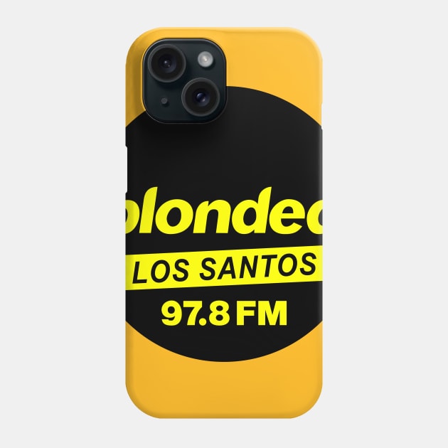 blonded Los Santos radio Phone Case by MBK