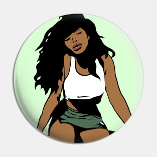 SZA Ride Pin