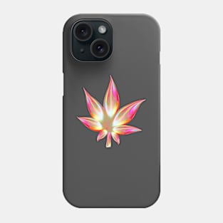 Rosy Iridescent Cannabis Phone Case