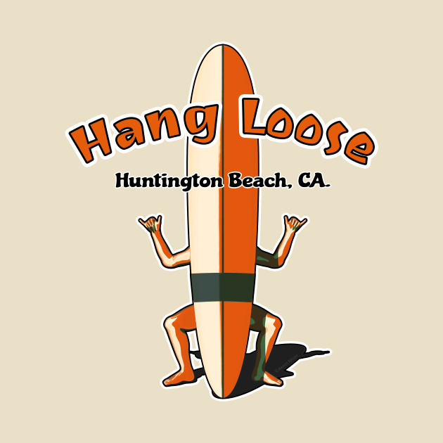 Huntington Beach, CA. - Huntington Beach - T-Shirt | TeePublic