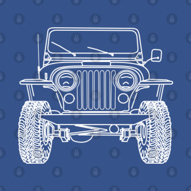 Discover Jeep CJ-8 Scrambler - Jeep Lover - T-Shirt