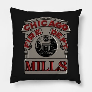 Peter Mills | Chicago Fire Badge Pillow