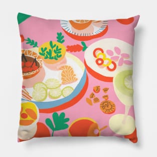 Pink Picnic Pillow