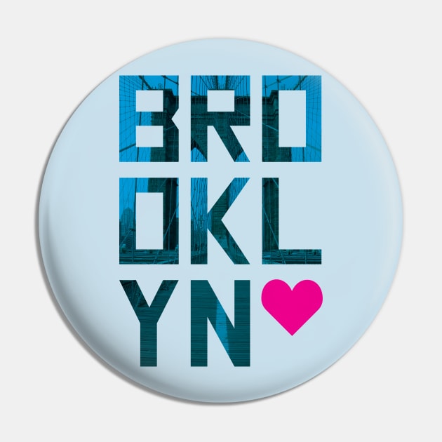 Brooklyn Love Pin by oddmatter