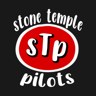 stp retro circle red white T-Shirt