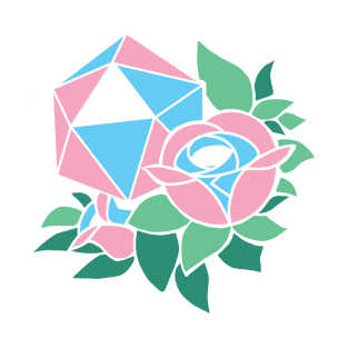 Pretty Poly Rose Trans Pride T-Shirt