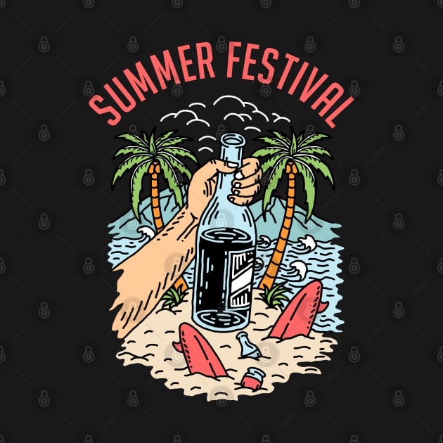 summer festival by sober artwerk