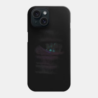 Digital collage and special processing. Bizarre. Mouth, teeth and fleshy parts. Very dim, reflexes. Phone Case