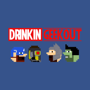 DrinkIN GeekOUT (Marvel) T-Shirt